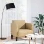 Sillón con reposabrazos tejido pana verde claro gris 54 cm de , Sillones - Ref: Foro24-4100519, Precio: 124,74 €, Descuento: %