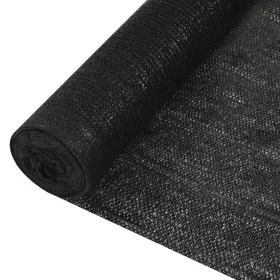 Black HDPE privacy net 1.5x10 m 150 g/m² by vidaXL, Umbrellas - Ref: Foro24-149341, Price: 41,48 €, Discount: %