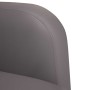 Sillón con reposabrazos gris 54 cm cuero sintética de , Sillones - Ref: Foro24-4100531, Precio: 115,11 €, Descuento: %