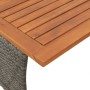 Set comedor de jardín 3 piezas con cojines ratán sintético gris de , Conjuntos de jardín - Ref: Foro24-4104136, Precio: 170,0...
