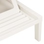 Tumbona de plástico blanco de vidaXL, Tumbonas - Ref: Foro24-315826, Precio: 131,44 €, Descuento: %