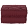Puf modular tela granate 70x70x36 de , Cojines para sillas y sofás - Ref: Foro24-4019031, Precio: 119,41 €, Descuento: %