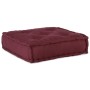 Puf modular tela granate 70x70x36 de , Cojines para sillas y sofás - Ref: Foro24-4019031, Precio: 119,41 €, Descuento: %