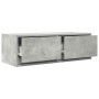 Mueble de TV de madera de ingeniería gris hormigón 80x31x25,5cm de , Muebles TV - Ref: Foro24-861514, Precio: 53,40 €, Descue...