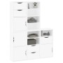 Armarios auxiliares 5 uds "ODDA" blanco 40x24x79 cm madera pino de , Aparadores - Ref: Foro24-3365363, Precio: 283,15 €, Desc...