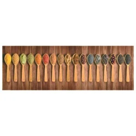 Alfombra de cocina lavable Spoons 60x300 cm de vidaXL, Felpudos - Ref: Foro24-315958, Precio: 43,58 €, Descuento: %