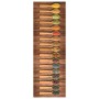 Alfombra de cocina lavable Spoons 60x300 cm de vidaXL, Felpudos - Ref: Foro24-315958, Precio: 44,20 €, Descuento: %