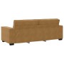Sofá de 3 plazas terciopelo marrón 180 cm de , Sofás - Ref: Foro24-4105037, Precio: 259,88 €, Descuento: %