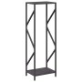 Leñero negro 34x25x100 cm Acero laminado en frío de , Bolsas y soportes de leña - Ref: Foro24-864323, Precio: 52,70 €, Descue...