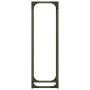 Leñero verde oliva 25x25x80 cm Acero laminado en frío de , Bolsas y soportes de leña - Ref: Foro24-864266, Precio: 44,01 €, D...