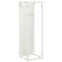 Leñero blanco 25x25x80 cm Acero laminado en frío de , Bolsas y soportes de leña - Ref: Foro24-864264, Precio: 44,01 €, Descue...
