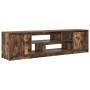 Mueble de TV de roble ahumado 188,5x41x50 cm Madera ingeniería de , Muebles TV - Ref: Foro24-3328421, Precio: 138,13 €, Descu...