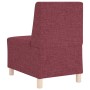 Sillón de tela color rojo vino 55 cm de , Sofás - Ref: Foro24-4108471, Precio: 121,97 €, Descuento: %
