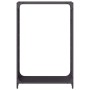 Leñero negro 60x28x90 cm Acero laminado en frío de , Bolsas y soportes de leña - Ref: Foro24-864211, Precio: 60,49 €, Descuen...
