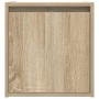 Mesilla de noche de pared roble Sonoma 38x34x40 cm de , Mesitas de noche - Ref: Foro24-861233, Precio: 36,14 €, Descuento: %
