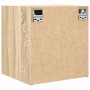 Mesilla de noche de pared roble Sonoma 38x34x40 cm de , Mesitas de noche - Ref: Foro24-861233, Precio: 36,14 €, Descuento: %