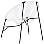 Juego de sillas de jardín 3 uds ratán sintético blanco y negro de , Sillas de jardín - Ref: Foro24-4009293, Precio: 169,92 €,...