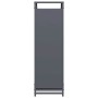 Leñero antracita 60x28x90 cm Acero laminado en frío de , Bolsas y soportes de leña - Ref: Foro24-864213, Precio: 62,09 €, Des...