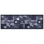 Alfombra de cocina lavable Coffee azul 45x150 cm de vidaXL, Felpudos - Ref: Foro24-315967, Precio: 27,78 €, Descuento: %