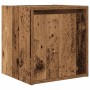 Mesillas de noche de pared 2 uds madera vieja 38x34x40 cm de , Mesitas de noche - Ref: Foro24-861244, Precio: 61,21 €, Descue...