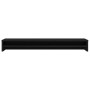 Soporte para monitor de madera de roble negro 100x24x13 cm de , Muebles TV - Ref: Foro24-862419, Precio: 36,72 €, Descuento: %