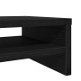 Soporte para monitor de madera de roble negro 100x24x13 cm de , Muebles TV - Ref: Foro24-862419, Precio: 36,72 €, Descuento: %