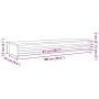 Soporte para monitor de madera de roble negro 100x24x13 cm de , Muebles TV - Ref: Foro24-862419, Precio: 36,72 €, Descuento: %