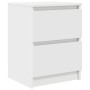 Mueble de TV de madera de ingeniería blanco 40x35x54 cm de , Muebles TV - Ref: Foro24-861769, Precio: 49,74 €, Descuento: %