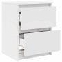 Mueble de TV de madera de ingeniería blanco 40x35x54 cm de , Muebles TV - Ref: Foro24-861769, Precio: 49,74 €, Descuento: %