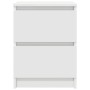 Mueble de TV de madera de ingeniería blanco 40x35x54 cm de , Muebles TV - Ref: Foro24-861769, Precio: 49,74 €, Descuento: %