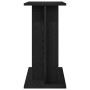 Soporte para acuario de madera de roble negro 60x30x60 cm de , Soportes para acuarios - Ref: Foro24-862148, Precio: 38,93 €, ...