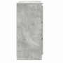 Aparador de madera de ingeniería gris hormigón 80x35x76 cm de , Aparadores - Ref: Foro24-861736, Precio: 96,40 €, Descuento: %