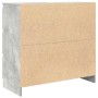Aparador de madera de ingeniería gris hormigón 80x35x76 cm de , Aparadores - Ref: Foro24-861736, Precio: 96,40 €, Descuento: %