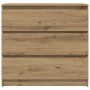 Aparador Artisan Roble 80x35x76 cm Madera de ingeniería de , Aparadores - Ref: Foro24-861741, Precio: 106,25 €, Descuento: %