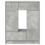 Aparador con cajones y puertas gris hormigón 73x31x90 cm de , Aparadores - Ref: Foro24-861853, Precio: 93,69 €, Descuento: %