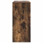 Aparador con cajones y puertas roble ahumado 70,5x34x74,5 cm de , Aparadores - Ref: Foro24-861845, Precio: 93,32 €, Descuento: %