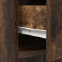 Aparador con cajones y puertas roble ahumado 70,5x34x74,5 cm de , Aparadores - Ref: Foro24-861845, Precio: 93,32 €, Descuento: %
