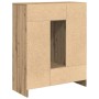 Aparador con cajones y puertas roble artesanal 73x31x90 cm de , Aparadores - Ref: Foro24-861858, Precio: 94,07 €, Descuento: %