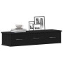 Armario de pared roble negro 88x26x18,5 cm madera de ingeniería de , Estantes y estanterías - Ref: Foro24-861994, Precio: 65,...