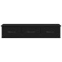 Armario de pared roble negro 88x26x18,5 cm madera de ingeniería de , Estantes y estanterías - Ref: Foro24-861994, Precio: 65,...