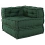 Puf modular tela verde 70x70x54 de , Cojines para sillas y sofás - Ref: Foro24-4019033, Precio: 150,46 €, Descuento: %