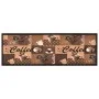 Alfombra de cocina lavable Coffee marrón 60x300 cm de vidaXL, Felpudos - Ref: Foro24-315972, Precio: 60,29 €, Descuento: %