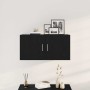 Armario de pared de madera ingeniería roble negro 80x39x40 cm de , Estantes y estanterías - Ref: Foro24-862012, Precio: 66,51...