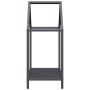 Leñero antracita 40x25x60 cm Acero laminado en frío de , Bolsas y soportes de leña - Ref: Foro24-864293, Precio: 33,15 €, Des...