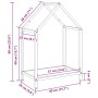 Leñero antracita 40x25x60 cm Acero laminado en frío de , Bolsas y soportes de leña - Ref: Foro24-864293, Precio: 33,15 €, Des...