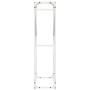 Leñero blanco 60x25x100 cm Acero laminado en frío de , Bolsas y soportes de leña - Ref: Foro24-864328, Precio: 43,00 €, Descu...