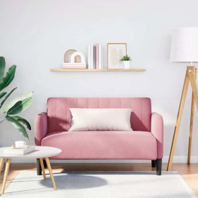 Sofá Loveseat terciopelo rosa 109 cm de , Sofás - Ref: Foro24-4100590, Precio: 167,77 €, Descuento: %