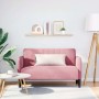 Sofá Loveseat terciopelo rosa 109 cm de , Sofás - Ref: Foro24-4100590, Precio: 167,77 €, Descuento: %