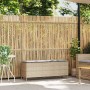 Banco de jardín con cojín beige110x30x40,5 cm ratán sintético de , Bancos de jardín - Ref: Foro24-4104157, Precio: 79,32 €, D...