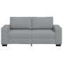 Sofá de 2 plazas de tela gris claro 140 cm de , Sofás - Ref: Foro24-4105166, Precio: 222,89 €, Descuento: %